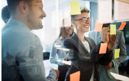 Business plans are more likely to
succeed if you keep staff engaged and
involved with your vision of success