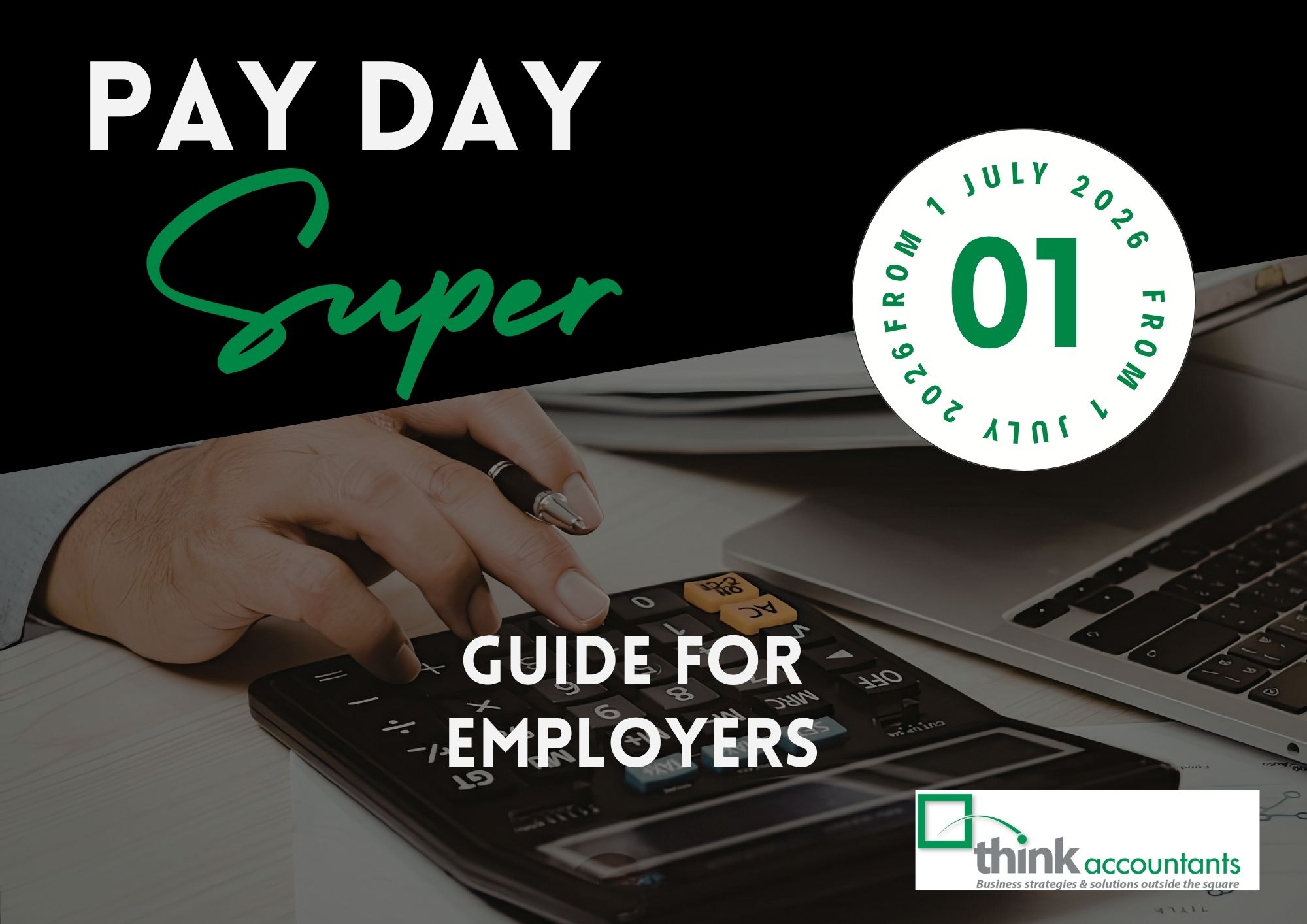 Payday super starts 1 July 2026. Learn what it means for your business and how to prepare.